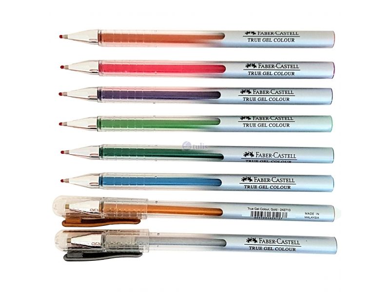 FABER CASTELL NEW TRUE GEL PEN-ALL COLOUR / Faber Castell / Gel Pen / Ball Pen / Faber Castell Gel Pen / New True Gel Pen / Faber Castell New True Gel Pen