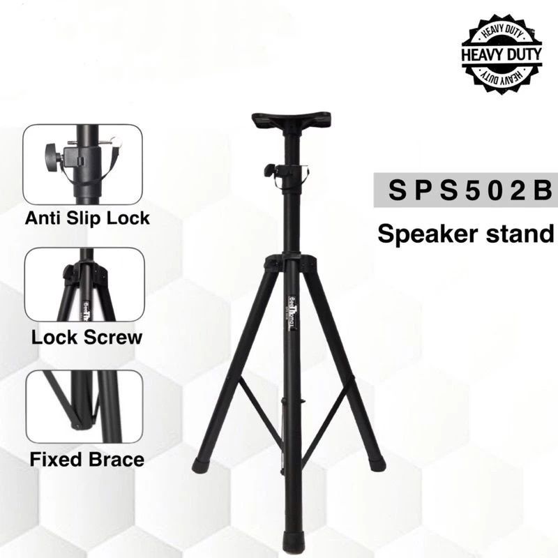 Beethomax SPS502BN Speaker Tripod Stand
