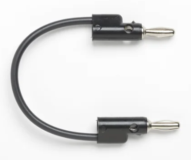Fluke PATCH B-12-0# Banana Plug Patch Cord Bulk (black)