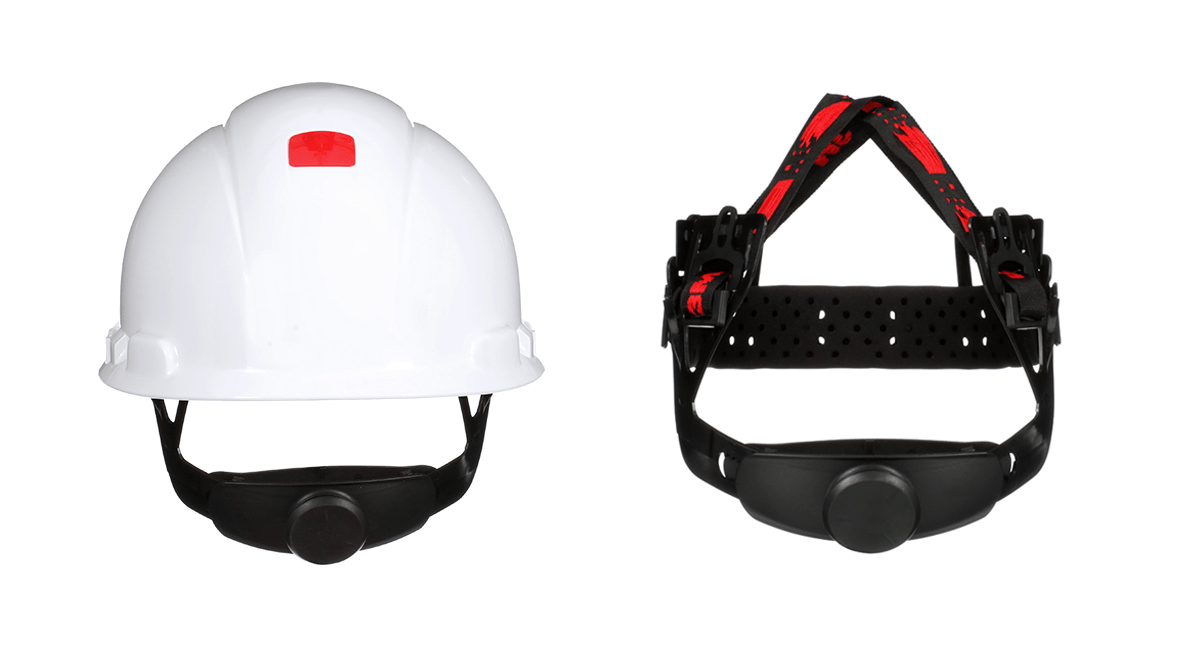 3M White Color Safety Helmet