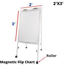 QS Flip Chart Board Magnetic 2X3