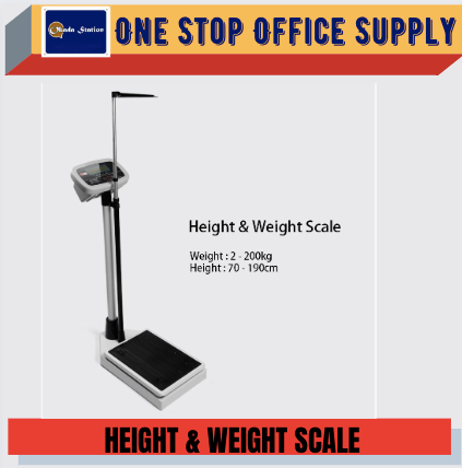 OK Digital Weight & Height Scale / Health Scale / WEIGHT MACHINE / TIMBANG BERAT