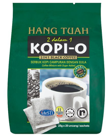 HANG TUAH KOPI-O 2IN1 20X25G