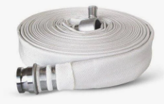 2.5 INCH / 65MM X 30 METERS CANVAS FIRE HOSE WHITE COLOUR