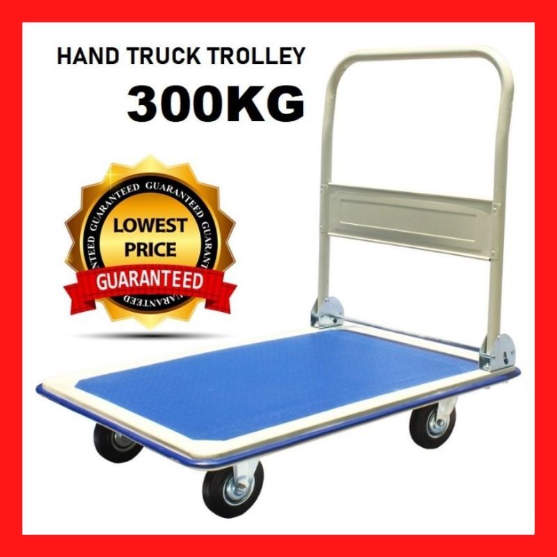 Foldable Platform Hand Truck Trolley 300kg