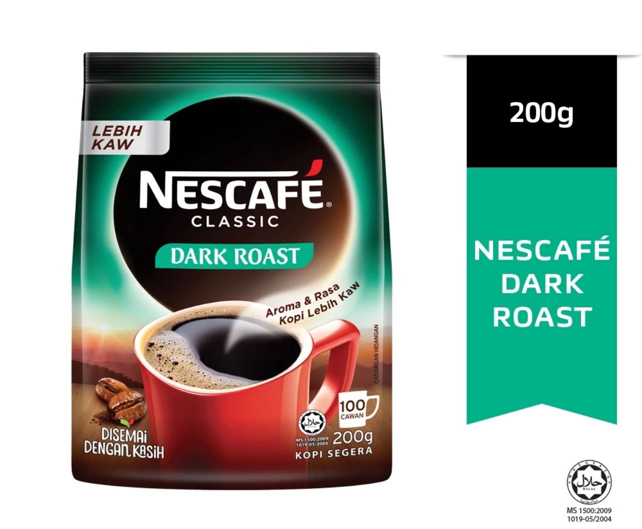 NESCAFE Classic Dark Roast Refill Pack (200g)