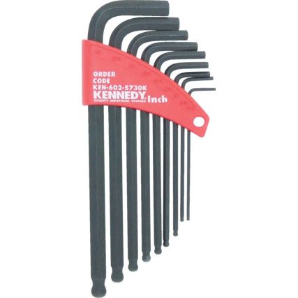 KENNEDY KEN6025730K IMPERIAL LWRENCH BALL DRIVER SET (9PC)