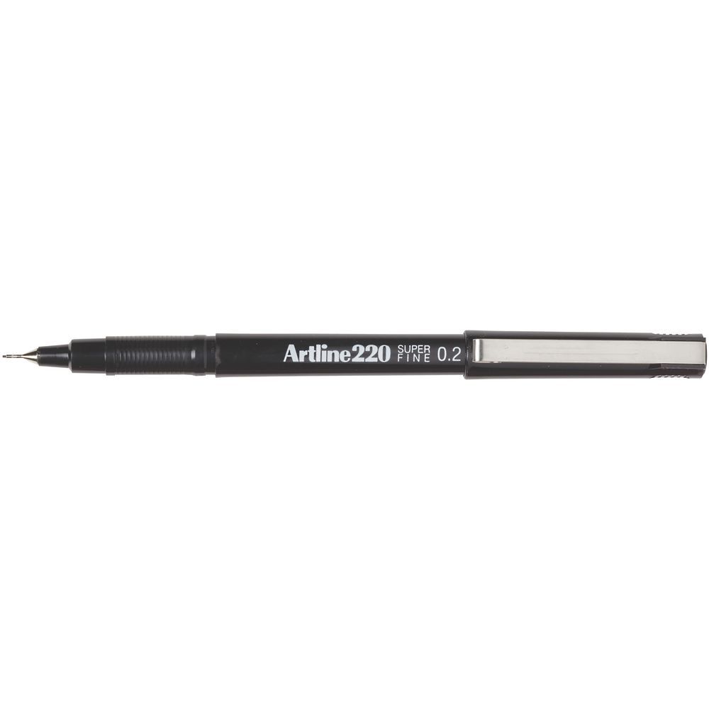 Artline Marker Fineliner 220 Super Fine Black 0.2mm