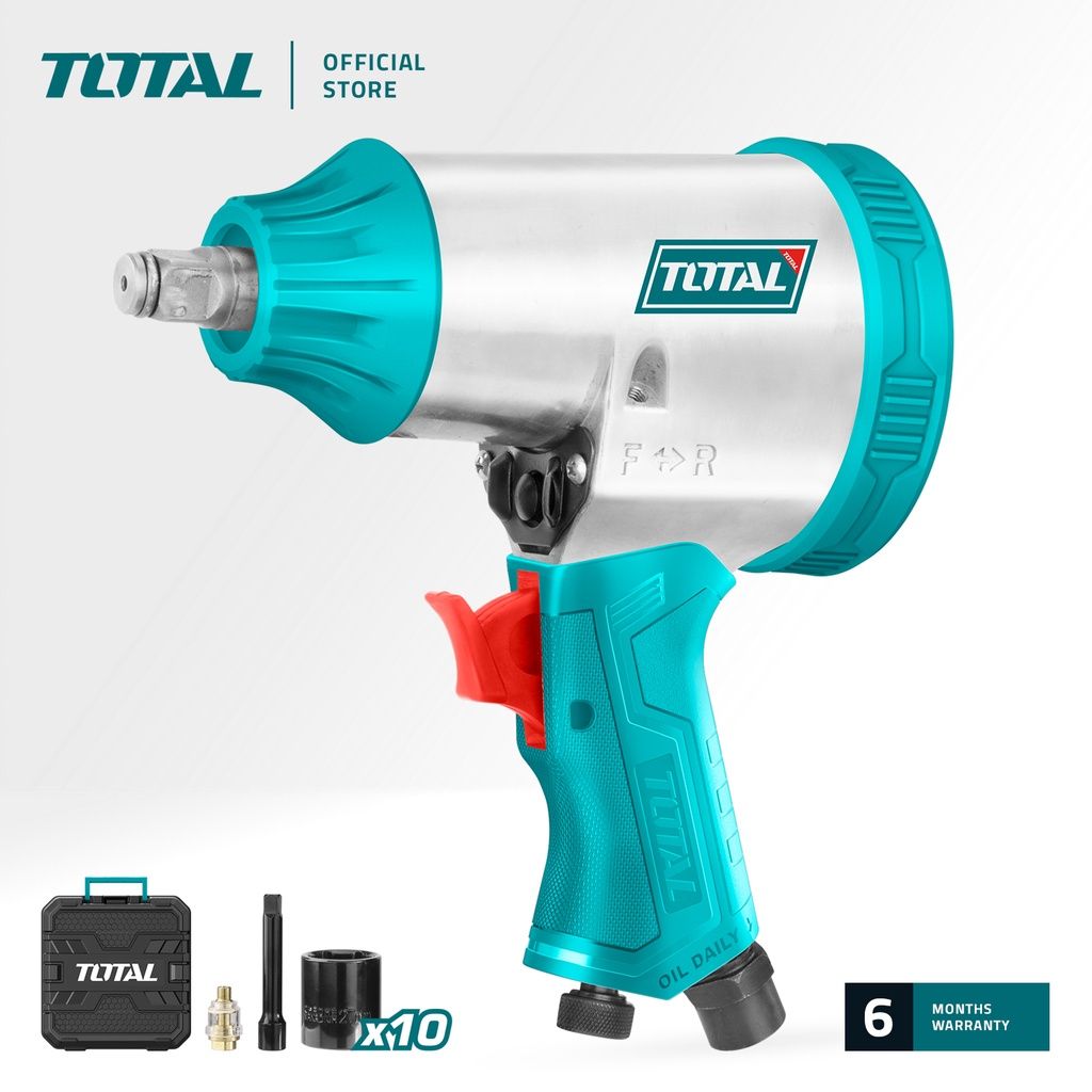 TOTAL TAT41125 1/2? AIR IMPACT WRENCH (MAX. TORQUE 312NM (230FTLB))