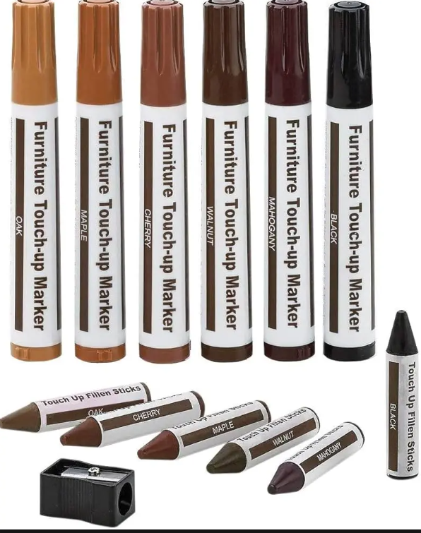 Furniture Touch Up Marker Kit Wood furniture colour restoration 13.5cm