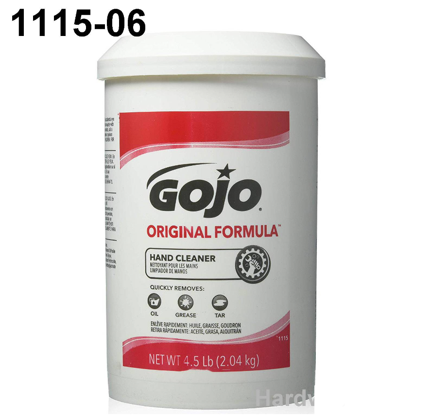 GOJO 1115-06 ORIGINAL FORMULA HAND CLEANER 4.5LB
