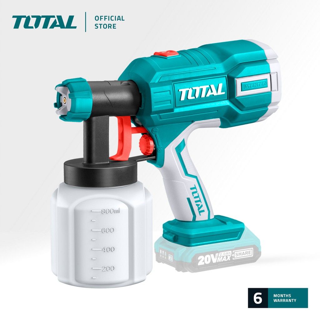 TOTAL TSGLI2001 LI-ION SPRAY GUN