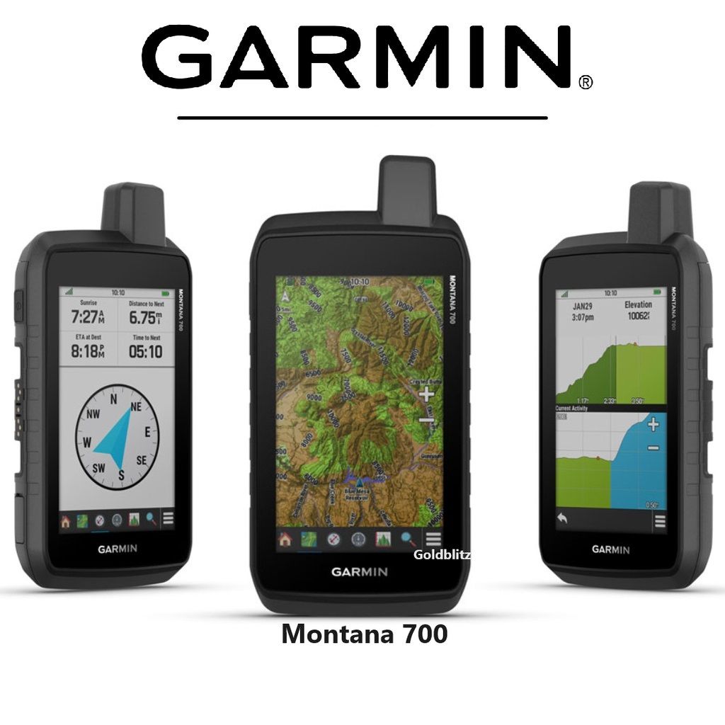 Garmin Montana 700 Rugged GPS 5 Inch Touchscreen Navigator