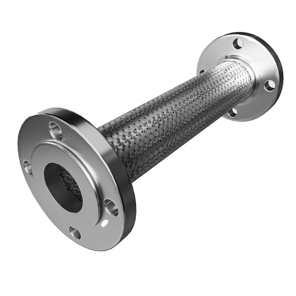 Flytech SS hose - fixed flange - 1"x150 lbs [10m]