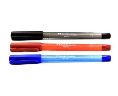 FABER-CASTELL NX23 BALL PEN (0.5MM)(0.7MM) (1.0MM) (BALCK, BLUE, RED) / Faber Castell / Ball Pen / Faber Castell NX23 / Pen / Faber Castell Ball Pen