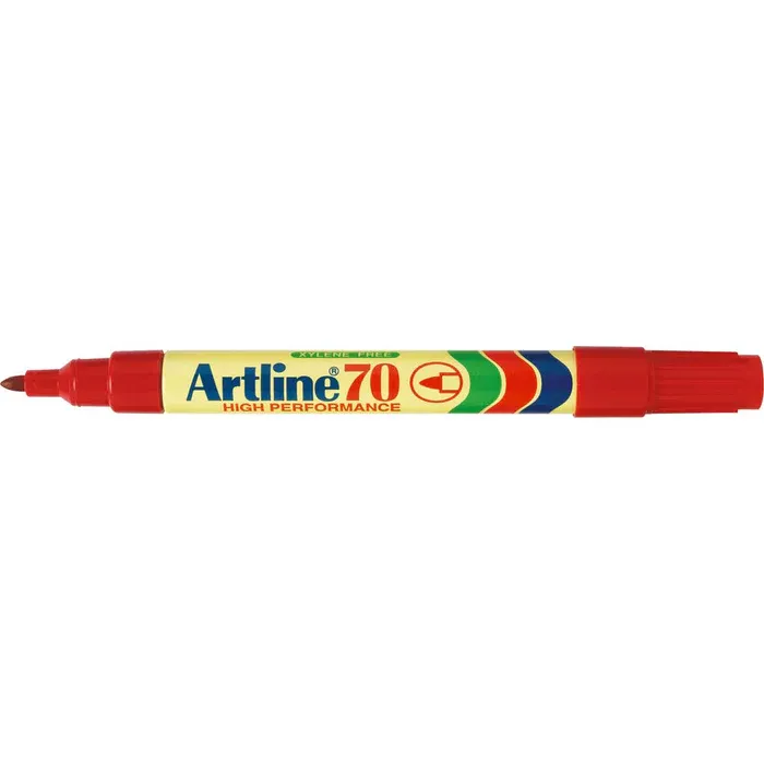ARTLINE PERMANENT MARKER 70 RED (1PCS)