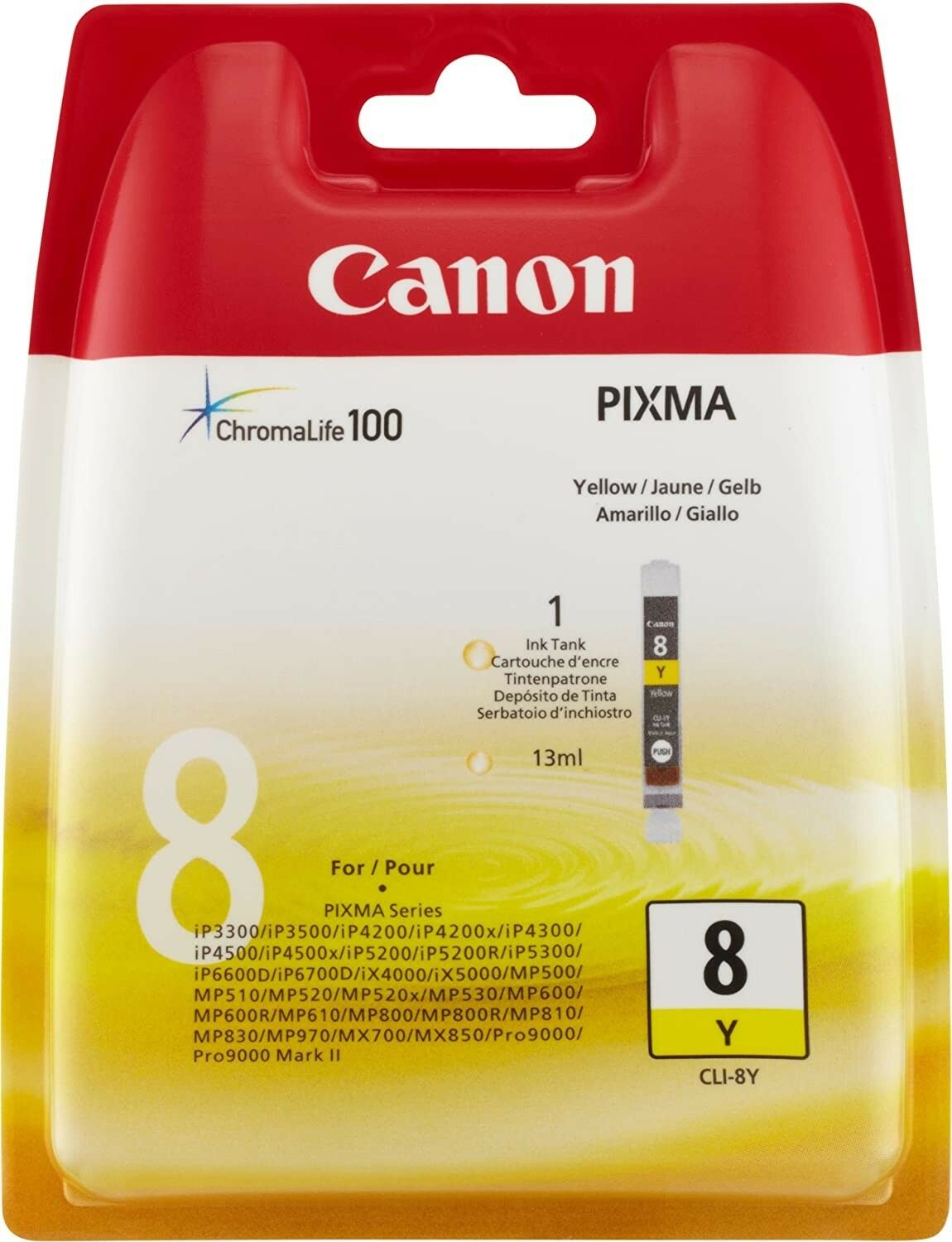CANON Yellow ink tank (13 ml) CLI-8 Y