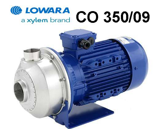 LOWARA CO350/09 OPEN IMPELLER CENTRIFUGAL ELECTRIC PUMPS AND THREADED CONNECTIONS