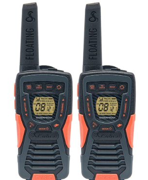 COBRA AM1035 Long Range walkie talkie with WeatherProof IPX7