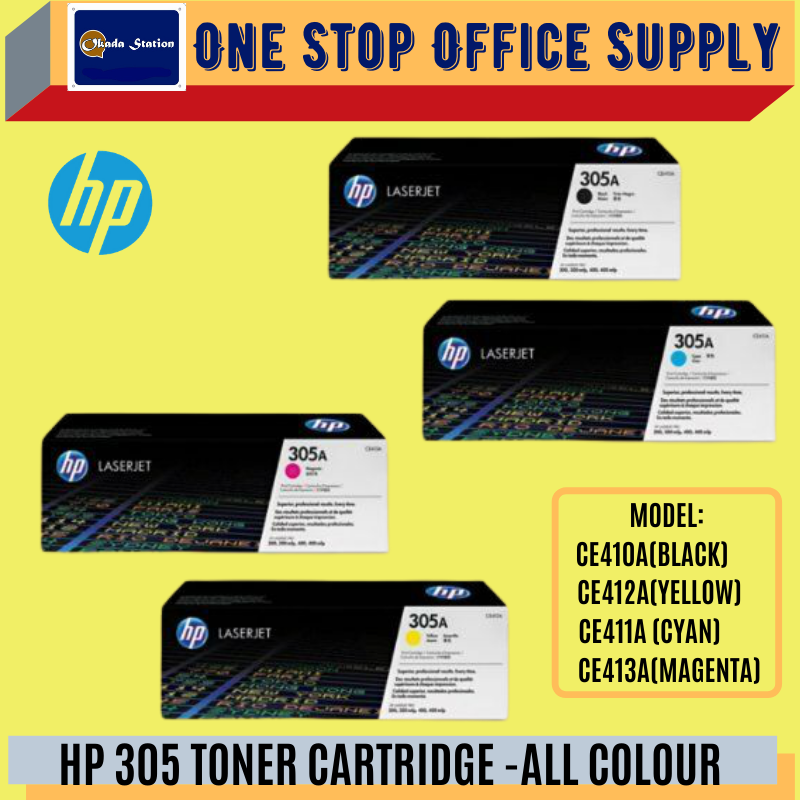 HP 305A LASERJET TONER CARTRIDGE - ALL COLOUR /HP /HP 305A /Laserjet /Toner Cartridge /Toner /HP Laserjet Toner Cartridge