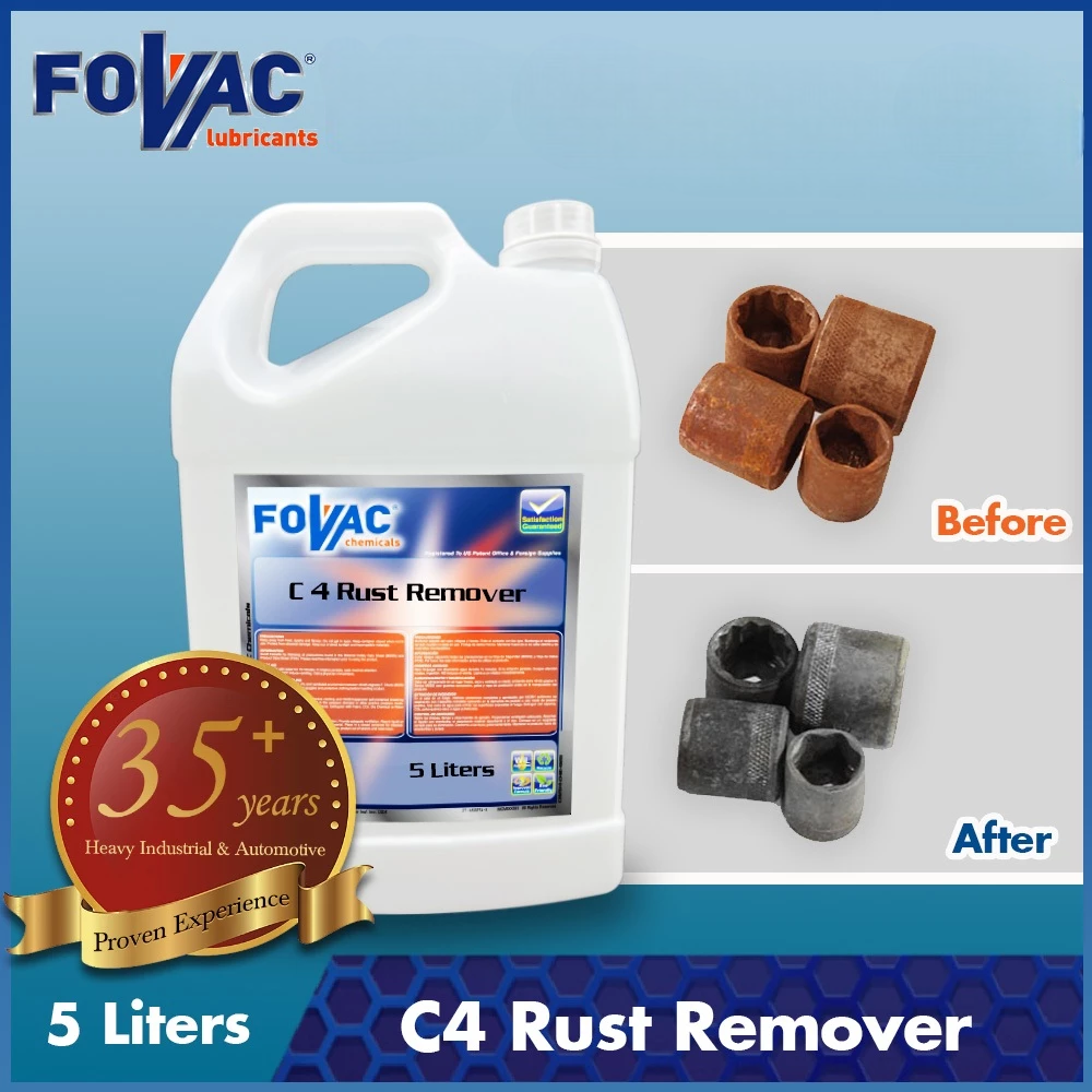 FOVAC C4 Rust Remover/ Rust Inhibitor - 5Liters
