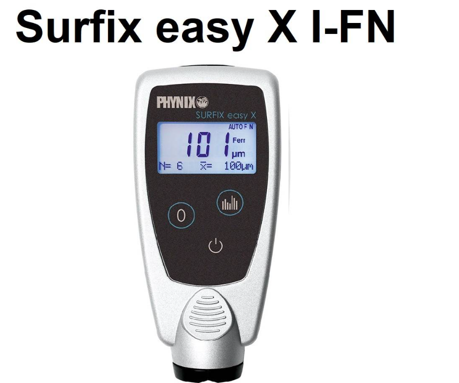 PHYNIX COATING THICKNESS GAUGE SURFIX EASY X I-FN INTEGRAL FERROUS NON FERROUS MADE IN GERMANY