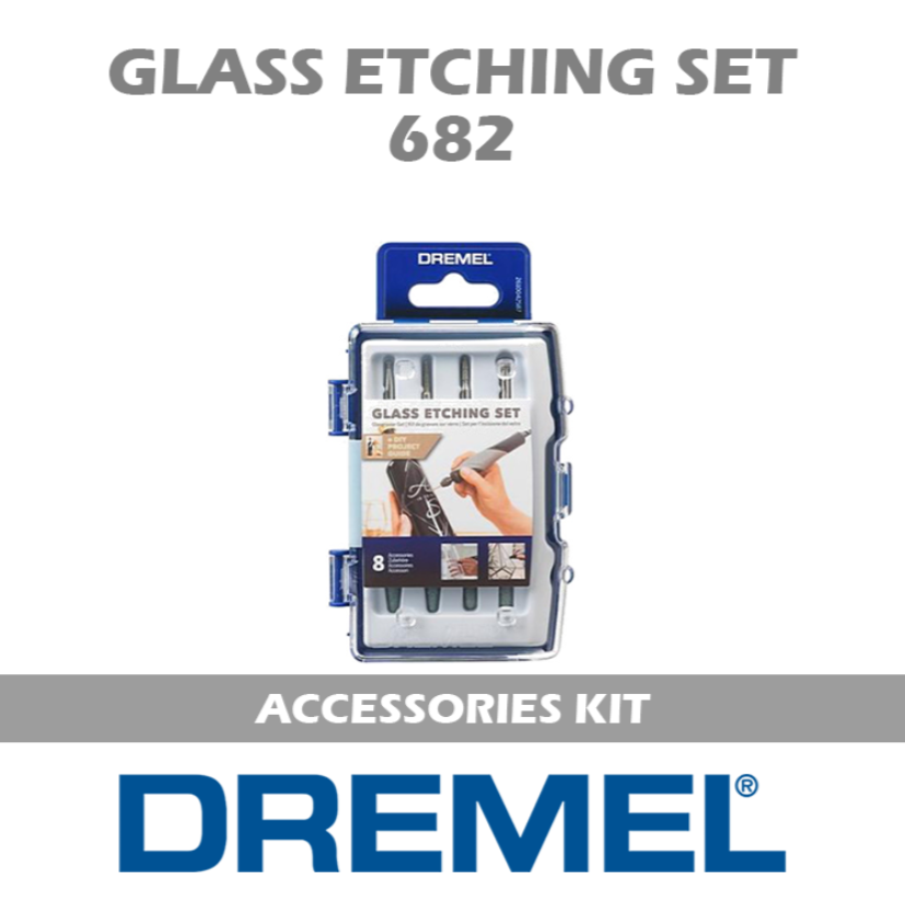DREMEL GLASS ETCHING SET 682