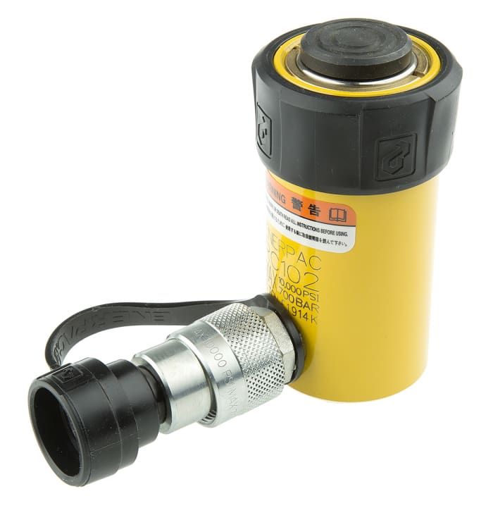 Enerpac Single, Portable General Purpose Hydraulic Cylinder, RC102, 10t, 54mm