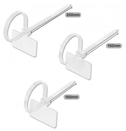 Cable Marker Strip Tie Write 100Pcs (CM-ST-Write)