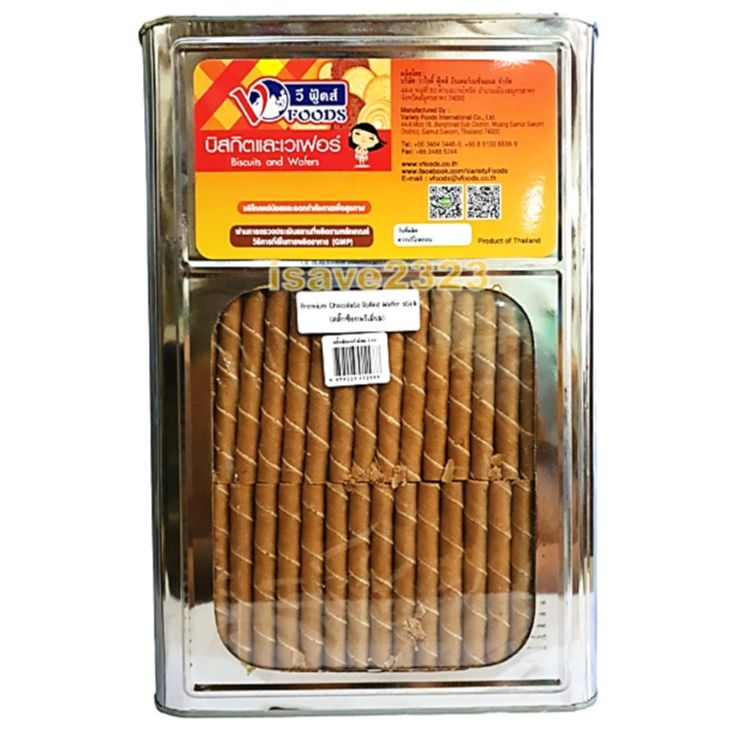 BISCUIT WAFER TIN 3.5KG 4 FLAVOURS