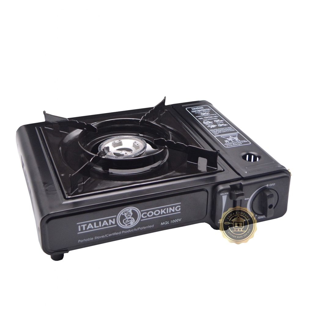 Italian Cooking Portable Butane Gas Stove (Two Way)