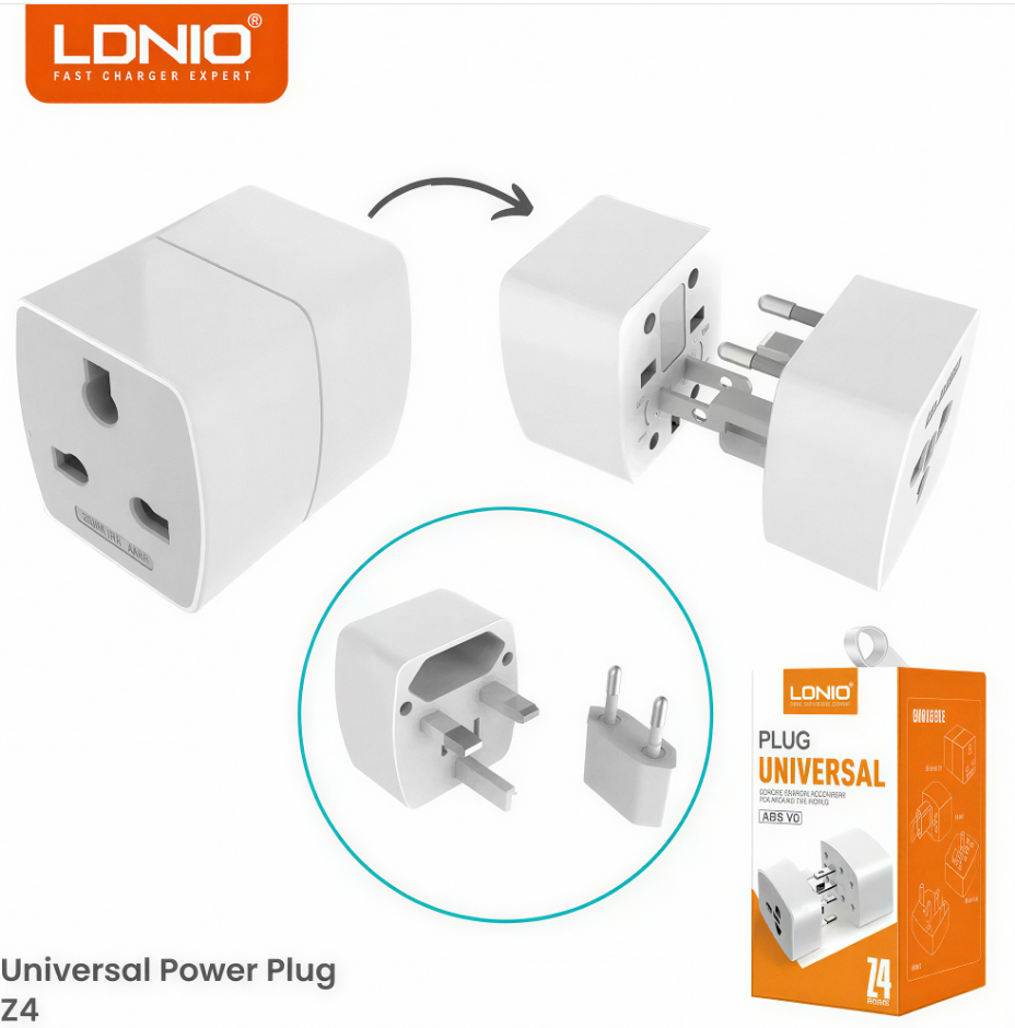 LDNIO Z4 UNIVERSAL PLUG 6A MAX