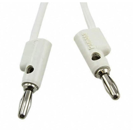 Fluke PATCH B-60-9 Banana Plug Patch Cord (white)