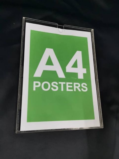 OEM A4 Acrylic Wall Holder (Portrait)