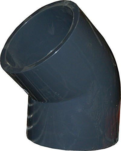 1" HYDROSEAL PVC SCH.80 ELBOW 45° ( SxS )