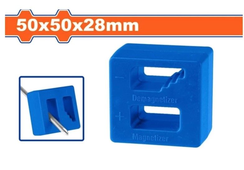 SCREWDRIVER DEMAGNETIZER 50X50X28MM (GENUINE) WADFOW WKM1601