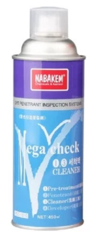 Nabakem NDT Mega Check Cleaner, Developer and Penetrant 450ml - set