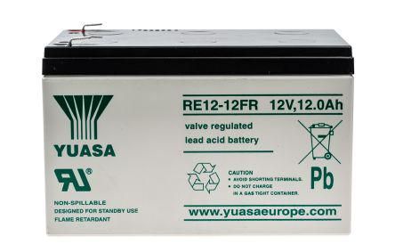 Yuasa *Yuasa 12V RE12-12L Sealed Lead Acid Battery - 12Ah