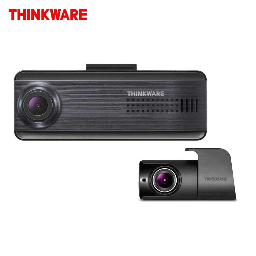 THINKWARE Q200 Dash Cam 2k QHD Front/Back 1080p FHD Car Dashcam with 64GB SD, Parking Mode, WiFi, Night Vision