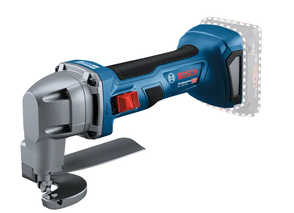 BOSCH CORDLESS METAL SHEAR GSC 18V-16 E (0601926300) (SET)