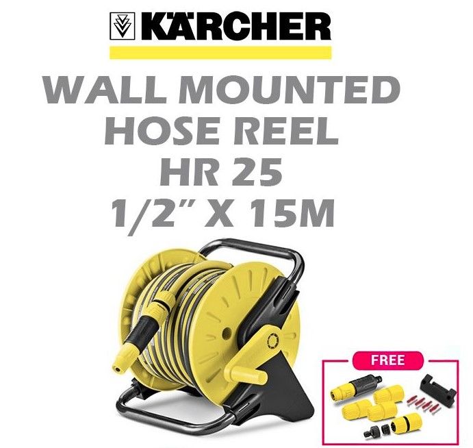 KARCHER WALL MOUNTED HOSE REEL HR 25