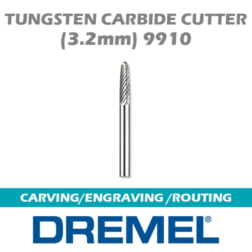 DREMEL TUNGSTEN CARBIDE CUTTER 9910