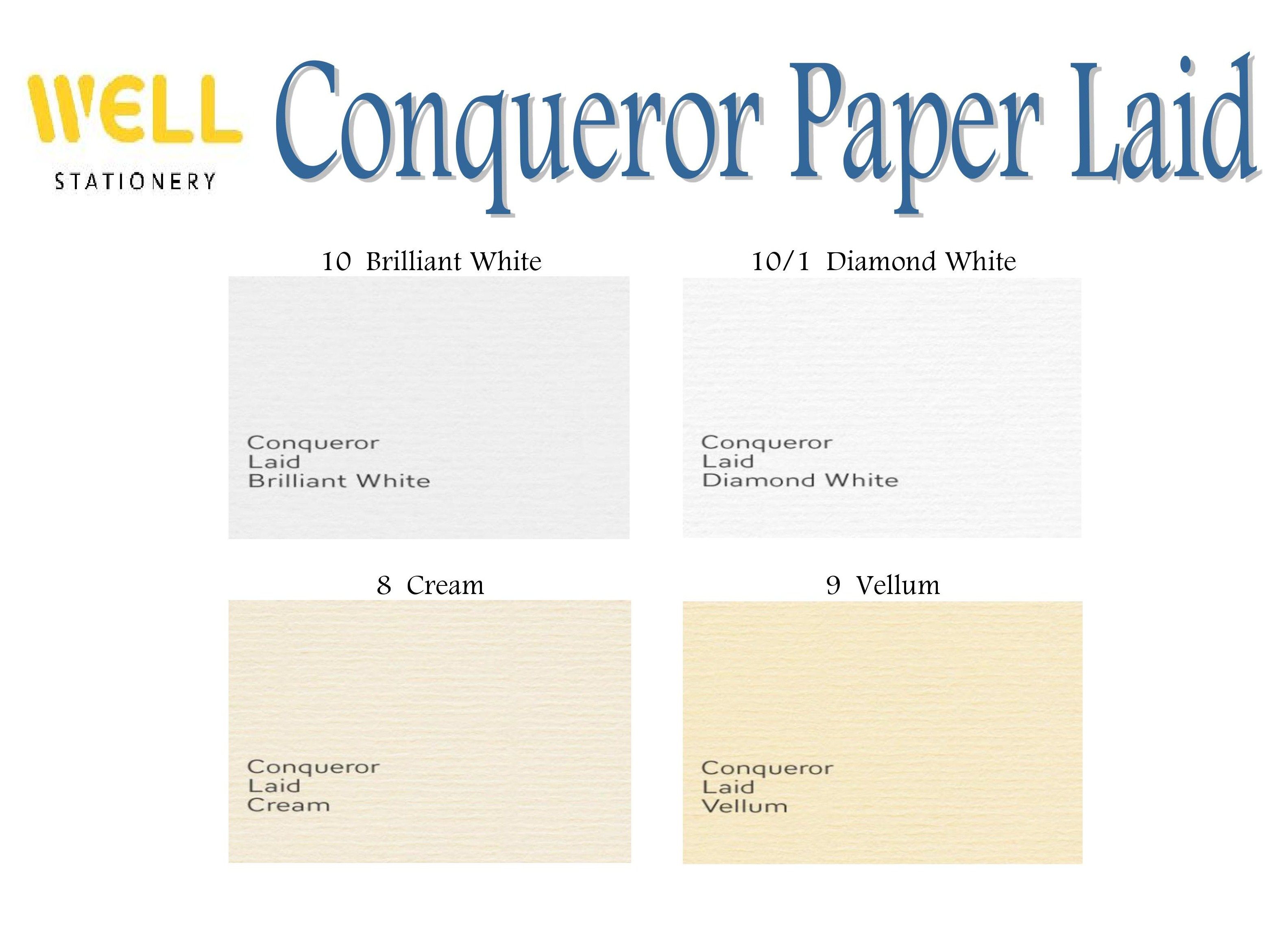 OEM Conqueror Laid Certificate Paper A4 220GSM [100s]