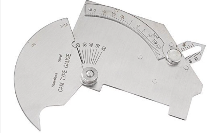 MG-8 BRIDGE CAM GAGE TEST ULNAR WELDING GAUGE INSPECTION