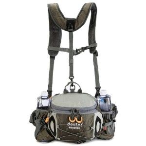 3 in 1 Pouch Bag DEUTER MOUNTAIN Backpack Waist Handcarry - BLUE