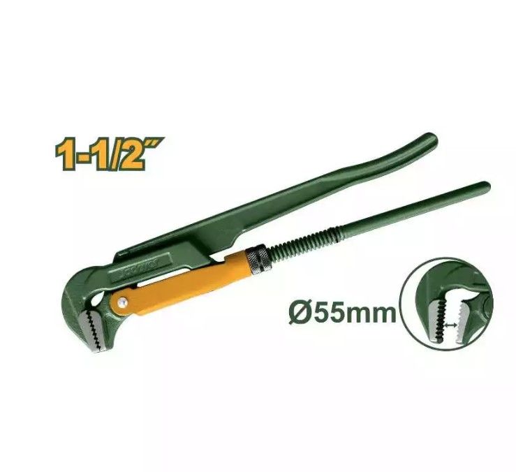 JADEVER 90° HEAVY DUTY SWEDISH PIPE WRENCH JDPW2115
