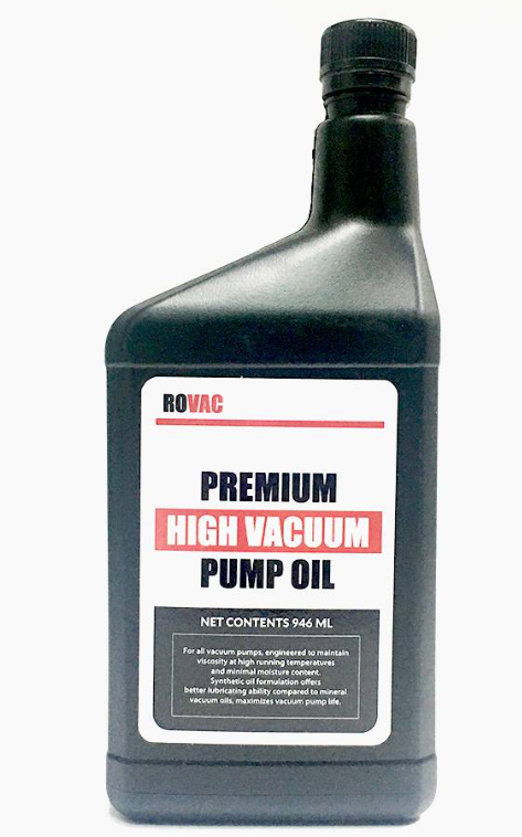 ROVAC PREMIUM HIGH VACUUM PUMP OIL 946ML 13203