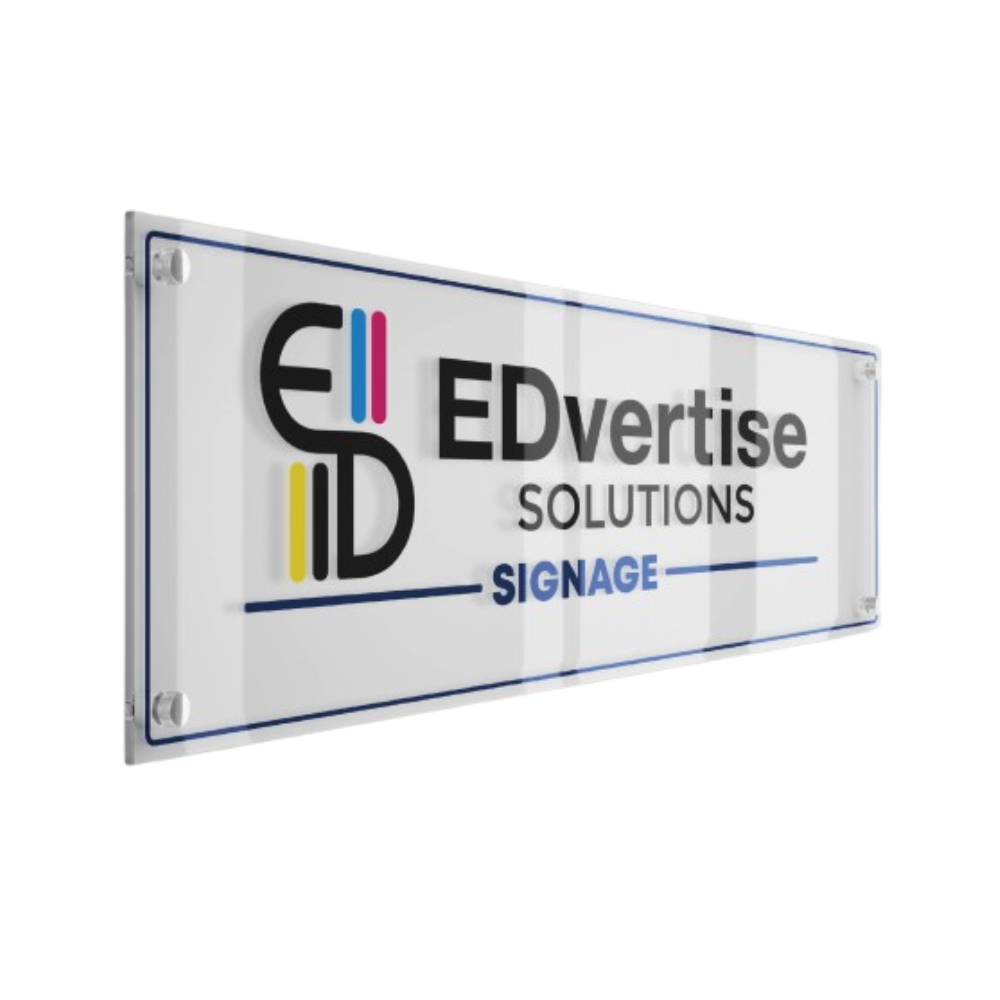 OEM Custom Acrylic signage 167cm x 37cm