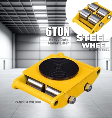 NA *Heavy Duty Industrial Machinery Mover Lifter (Lifter Steel Wheel)