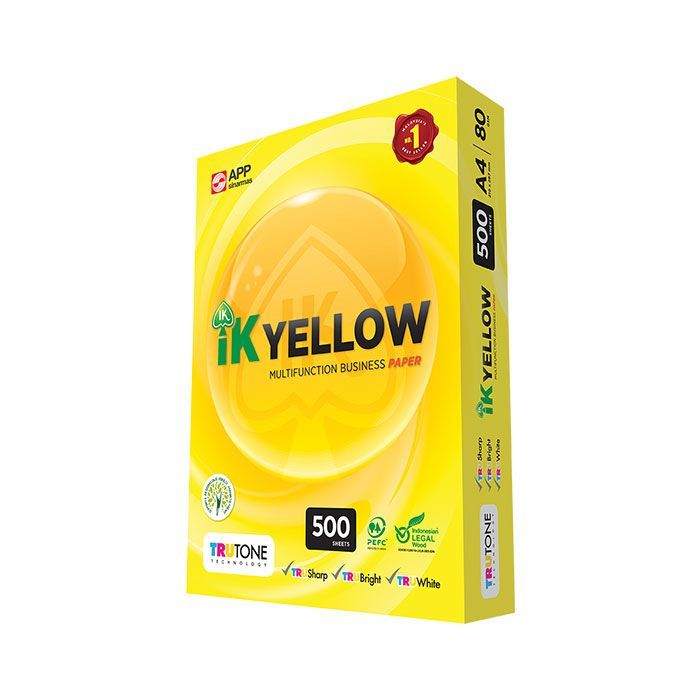 Ik Yellow - A4 Paper 80 gsm